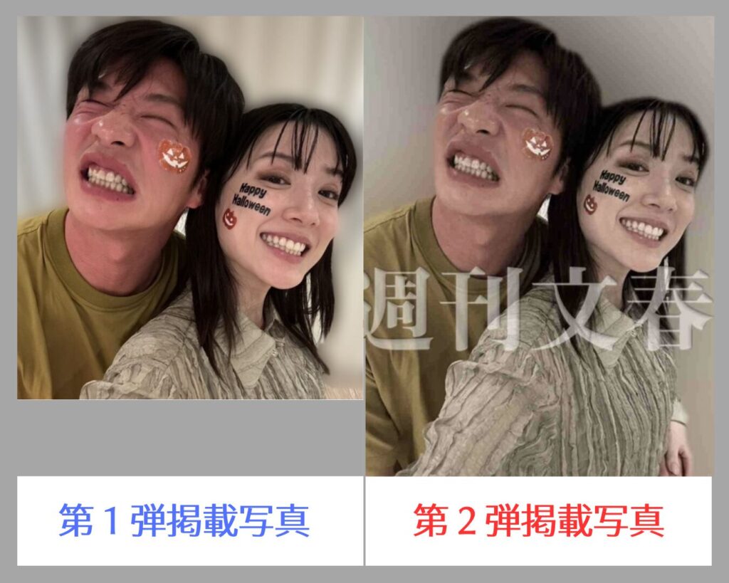 第一弾・第二弾写真比較